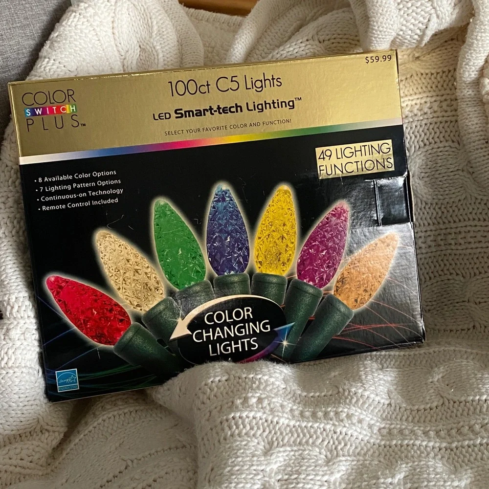 New in Box Christmas lights